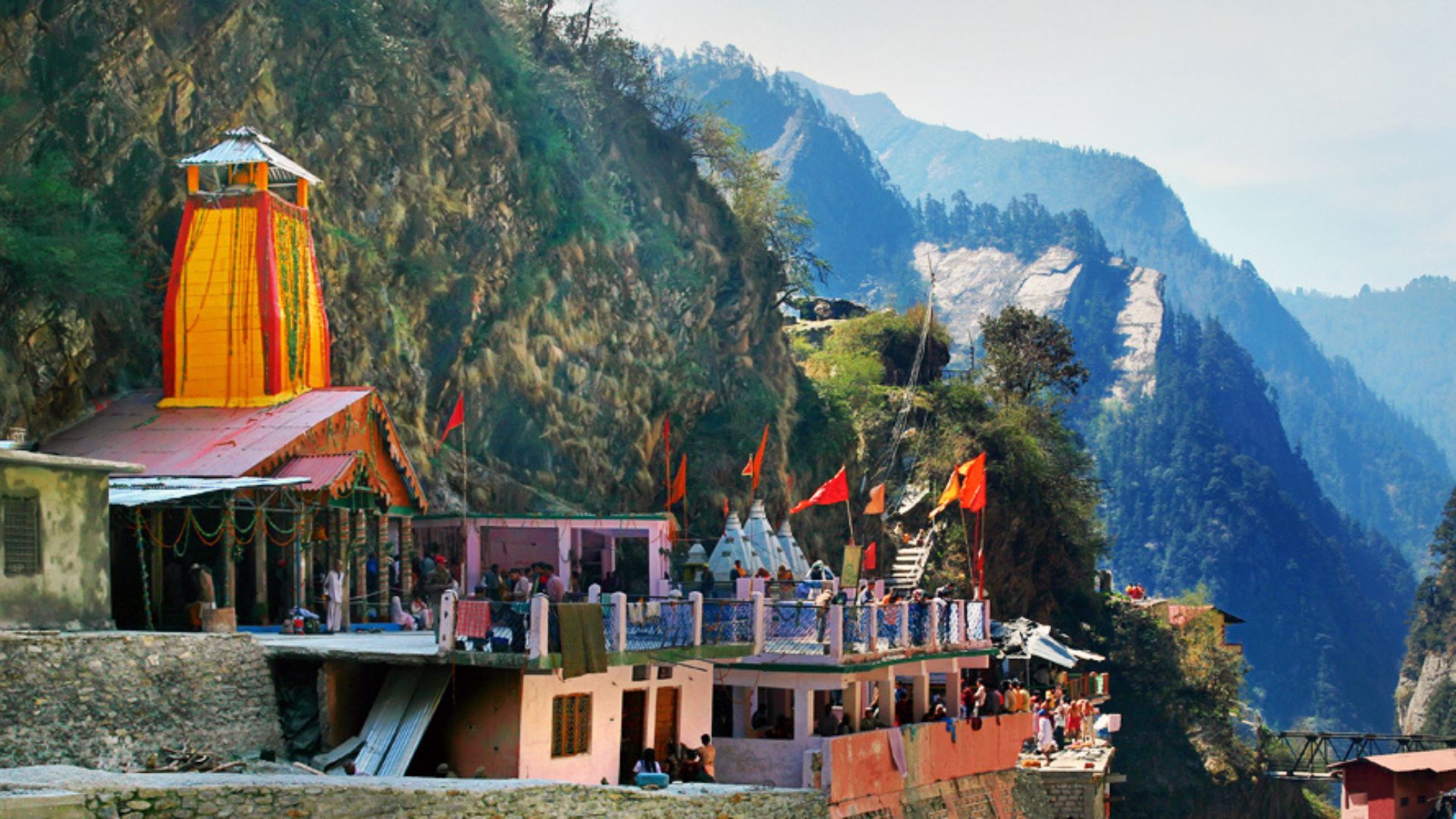 Yamunotri Temple in char dham yatra
