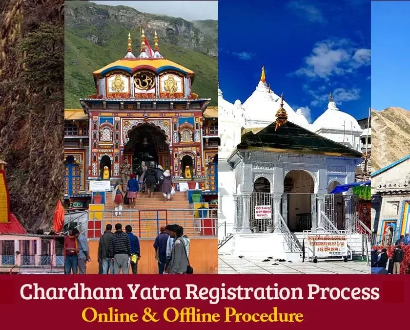 Chardham Yatra Registration process