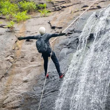 Rappelling