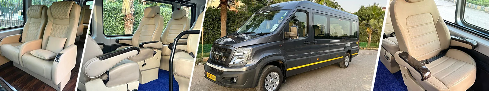 10 Seater Force Urbania Luxury Van in Delhi