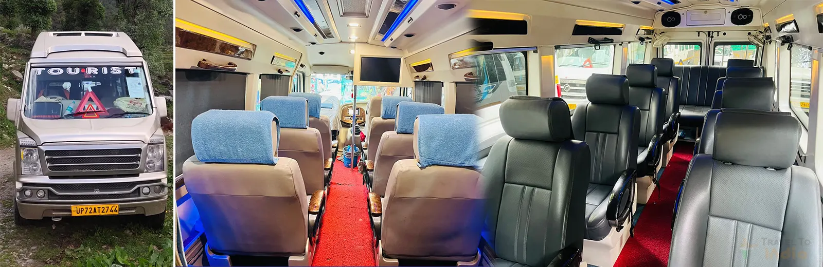 12 Seater Luxury Tempo Traveller in Delhi