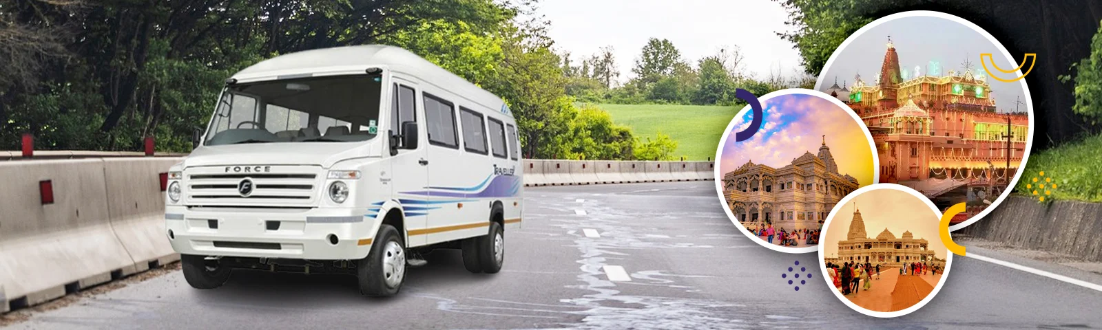 12 Seater Luxury Maharaja Tempo Traveller Rental Mathura