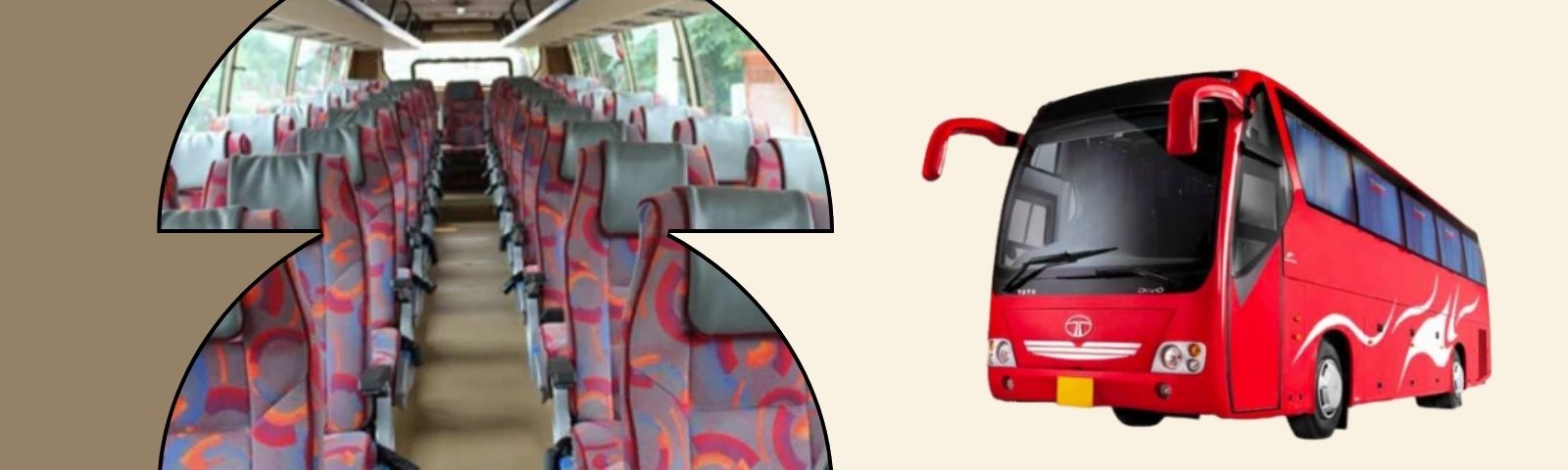 40 Seater AC Bus on Rent