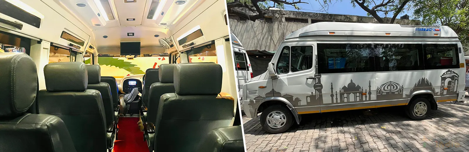 9 Seater Luxury Tempo Traveller in Delhi