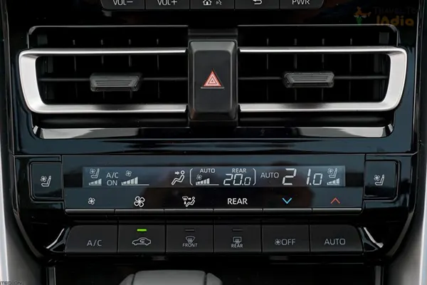 Dual Zone Climate Control in Hycross