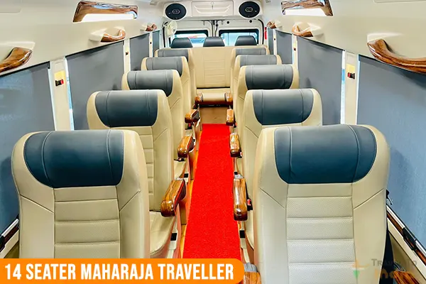 14 Seater Maharaja Traveller