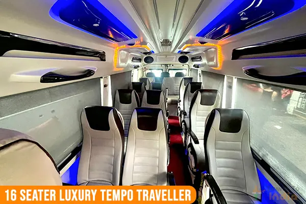 16 Seater Luxury Tempo Traveller