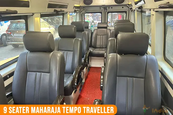 9 Seater Maharaja Tempo Traveller in Delhi